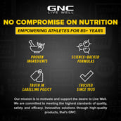 9 - GNC Pro Performance 100% Whey Protein & Black Shaker 700 ml Combo,  2 lb  Chocolate Supreme 