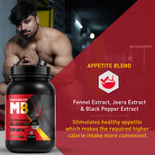 1 - MuscleBlaze Super Gainer Black,  2.2 lb  Chocolate 