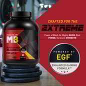 5 - MuscleBlaze Super Gainer Black,  6.6 lb  Chocolate 