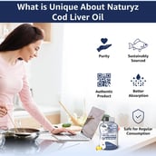 7 - Naturyz Icelandic Pure Cod Liver Oil, 100 softgels