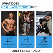 3 - Naturyz Triple Strength ZMA Plus,  50 tablet(s)  Unflavoured 