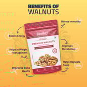 12 - Farmley Premium Walnuts,  480 g  Unflavoured 