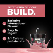 5 - Build Ultimate Mass Gainer, 11 lb Spanish Strawberry & Banana