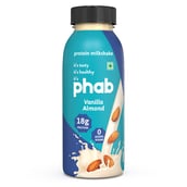 1 - Phab Protein Milkshake,  6 Piece(s)/Pack  Vanilla Almond 