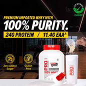 3 - GNC Pro Performance 100% Whey Protein, 4 lb Kesar Pista