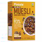 1 - Pintola Muesli,  800 g  Choco Berry Crunch with 25% Millet 