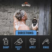 7 - Man Arden I Am Energetic Shampoo Body Wash,  250 ml  No Sulphate & Paraben 