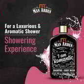 3 - Man Arden I Am Romantic Shampoo Body Wash,  250 ml  No Sulphate & Paraben 