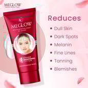 3 - Meglow Skin Brightening Cream & Aloe Vera Gel Combo,  3 Piece(s)/Pack  for All Skin Types 