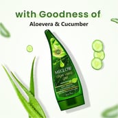 3 - Meglow Aloe Vera Gel,  125 g  for All Skin Types (Pack of 3) 