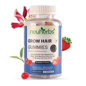 1 - Neuherbs Grow Hair,  30 gummies  Strawberry 