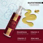 4 - Simply Herbal Glutathione Face Wash,  100 ml  for All Types of Skin 