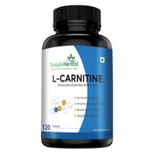 2 - Simply Herbal L-Carnitine 120 Tablets & L-Arginine 60 Tablets Combo,  2 Piece(s)/Pack  Unflavoured 