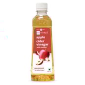 3 - HealthKart Apple Cider Vinegar with Mother OP, 0.5 L Unflavoured (Glass Bottle)