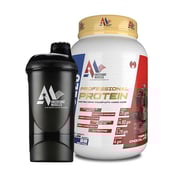1 - Americanz Muscles Professional Protein,  2 lb  Triple Chocolate with Free Shaker 