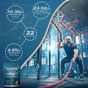 4 - Nakpro Impact Whey Protein,  2.2 lb  Cookies & Cream (Pack of 2) 