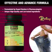 3 - Riffway Fat Cutter,  60 capsules  Unflavoured (Pack of 2) 