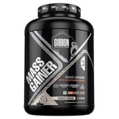 1 - Gibbon Nutrition Mass Gainer, 6.6 lb Cookies Cream