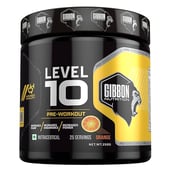 1 - Gibbon Nutrition Level 10 Pre-Workout,  0.55 lb  Orange 