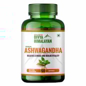 1 - Divya Himalayan Ashwagandha,  60 capsules 