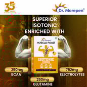 4 - Dr. Morepen Muscle Food Isotonic Powder, 2.2 lb Mango