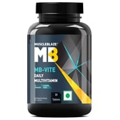 5 - MuscleBlaze Fish Oil 1000mg & MB-Vite Multivitamin Combo,  2 Piece(s)/Pack  30 tablets & 30 capsules 