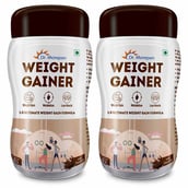 1 - Dr. Morepen Weight Gainer,  1.1 lb  Irish Chocolate (Pack of 2) 