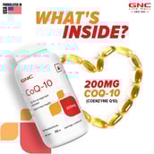 2 - GNC CoQ10 (200mg),  30 capsules