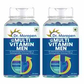 1 - Dr. Morepen Multivitamin Men, 60 tablet(s) Unflavoured (Pack of 2)