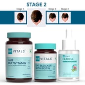 3 - HealthKart HK Vitals Hair Fall Solution,  STAGE 2 