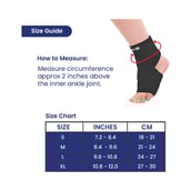 7 - Tata 1mg Ankle Binder,  Black  Large 