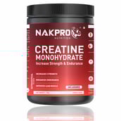 1 - Nakpro Creatine Monohydrate,  Unflavoured (Jar)  0.22 lb 