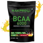 1 - Nakpro BCAA 6000, 0.88 lb 40 Servings Fruit Mocktail
