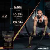 3 - Nakpro Calcium Caseinate Protein,  2.2 lb  Double Rich Chocolate 