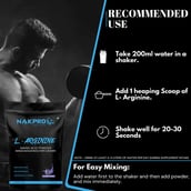 5 - Nakpro L-Arginine Flavour Blueberry,  0.55 lb 