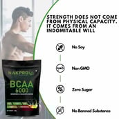 7 - Nakpro BCAA 6000, 0.88 lb 40 Servings Fruit Mocktail