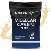 1 - Nakpro Micellar Casein Protein,  2.2 lb  Malai Kulfi (Pack of 2) 