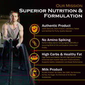 6 - Nakpro Perform Mass Gainer,  2.2 lb  Double Rich Chocolate (Pack of 3) 