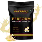 3 - Nakpro Perform Whey Protein Concentrate,  4 Piece(s)/Pack  Banana, Mango, Strawberry, Vanilla 