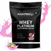1 - Nakpro Whey Platinum Whey Protein Isolate, 1.1 lb Lychee