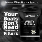 8 - Nakpro Whey Platinum Whey Protein Isolate,  2.2 lb  Milk Masala 