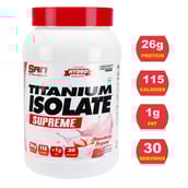 SAN Titanium Isolate Supreme,  1.98 lb  Strawberry Yogurt 