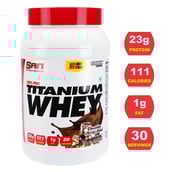 SAN 100% Pure Titanium Whey,  1.98 lb  Chocolate Rocky Road 