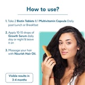 9 - HealthKart HK Vitals Female Hair Fall Solution,  Moderate