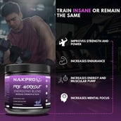5 - Nakpro Pre-Workout,  0.55 lb  Blueberry (Jar) 