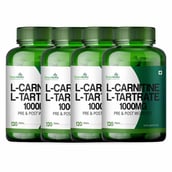 1 - Simply Herbal L-Carnitine with L-Tartrate 1000mg,  120 tablet(s)  Unflavoured (Pack of 4) 