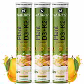 1 - Naturyz Plant D3+K2, 15 tablet(s) Mango (Pack of 3)