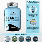 10 - Naturyz Lean Cutz Thermogenic Fat Burner,  60 tablet(s)  Unflavoured 