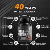 5 - Dr. Morepen Muscle Food 100% Whey Protein,  2.2 lb  Double Chocolate 