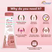 7 - Dr. Morepen Clean & Pure Intimate Hygiene Wash,  100 ml  PH 3.5 